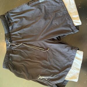 ASRV Black Men's Shorts